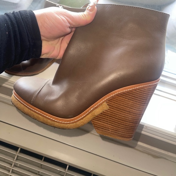 Marc Jacobs wedge booties size 10 - worn once - Picture 5 of 5